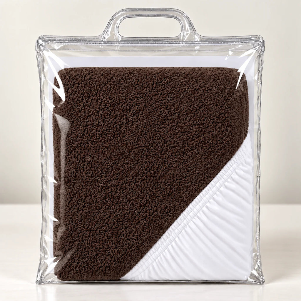Waterproof Mattress Protector-Dark Brown