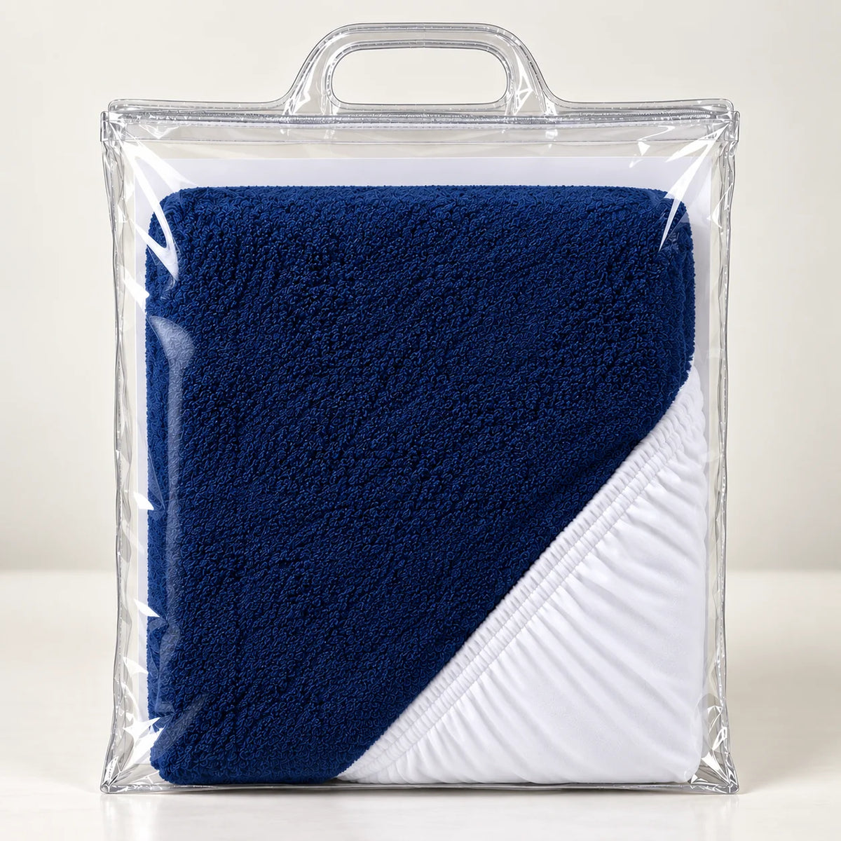 Waterproof Mattress Protector-Dark Blue-Single